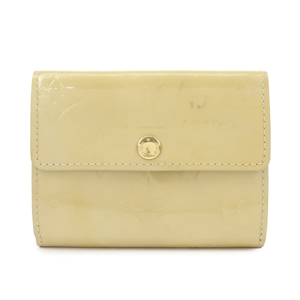 Louis Vuitton Monogram Vernis Ludlow Wallet Beige